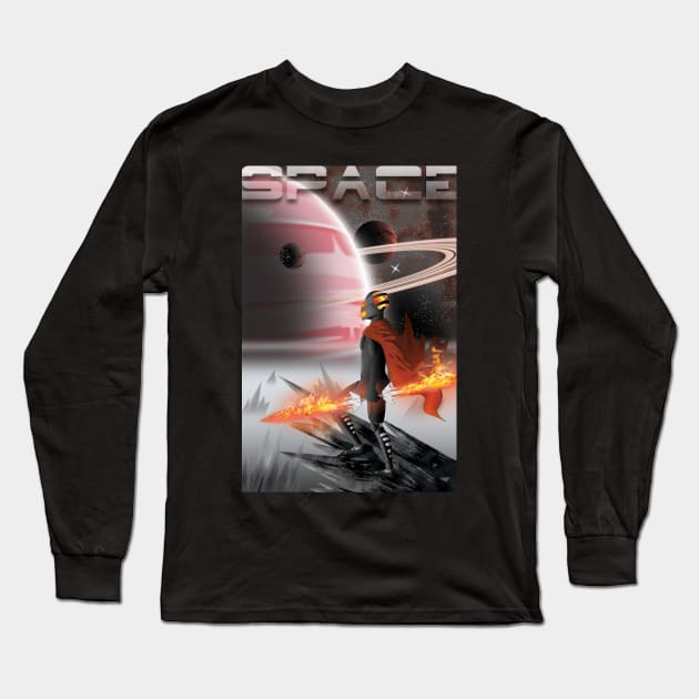 Space Long Sleeve T-Shirt by kostjuk